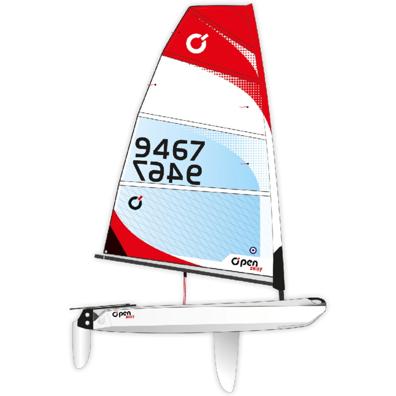 Tahe O’pen Skiff Complete Boat with 4.5 Rig