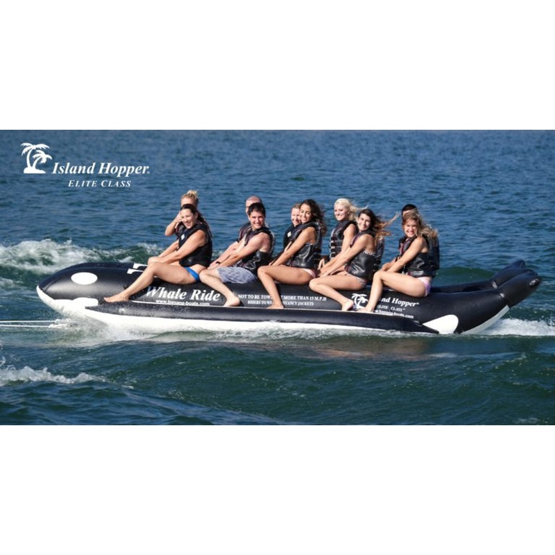 Whale Ride 10 Passenger “Elite Class” 18’ft sie-to-side seating