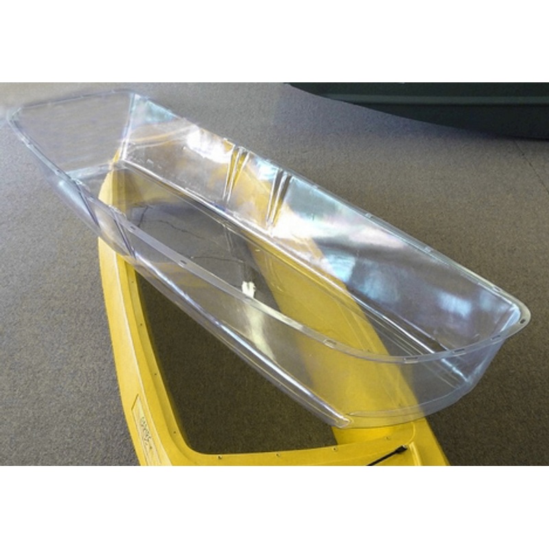 Replacement Caribe Cockpit clear tub insert for kayak