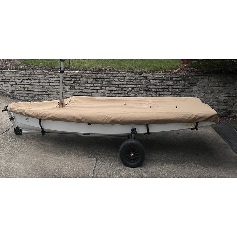 RS ZEST SAILBOAT MAST UP FLAT COVER – BOAT MOORING COVER w/Straps