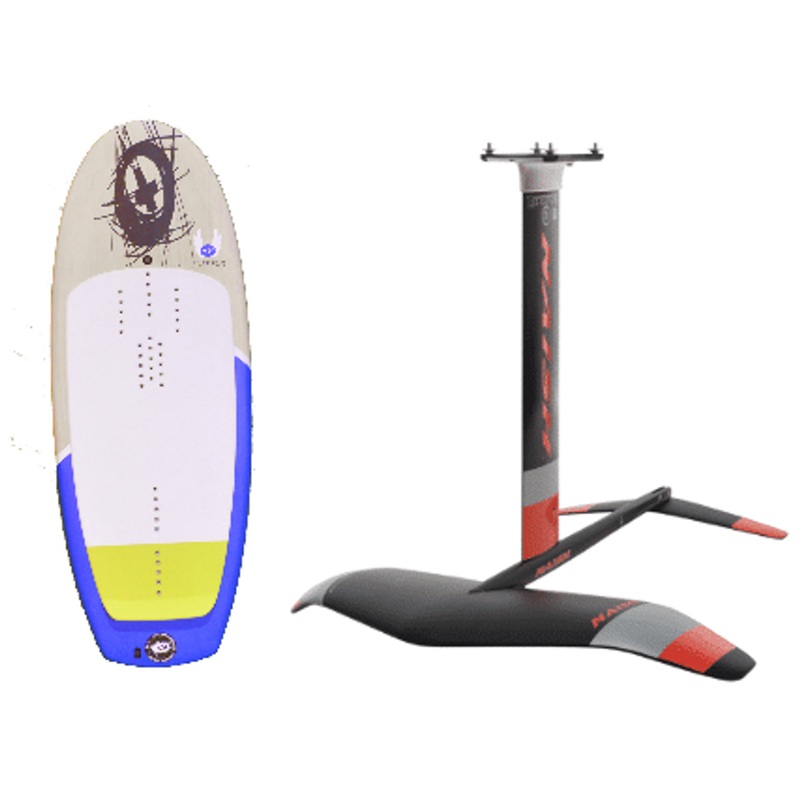 Tillo 25L Wakesurf foil + Naish Thrust XL