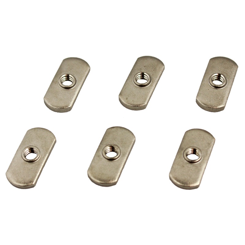 1/4-20 Track Nut, 6 Pack (TN-1420-6)