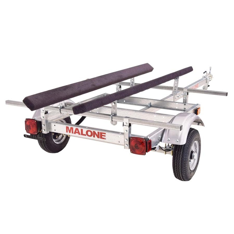 EcoLight Single Kayak Trailer Package (1 Set Bunks)
