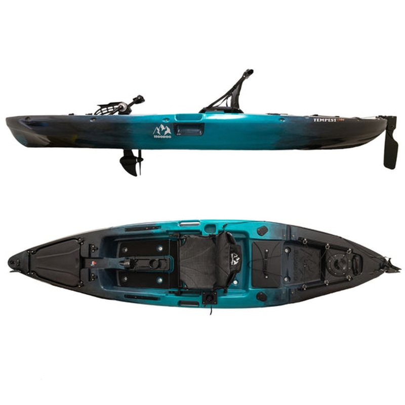 HOODOO Tempest 120P Pedal Drive Kayak