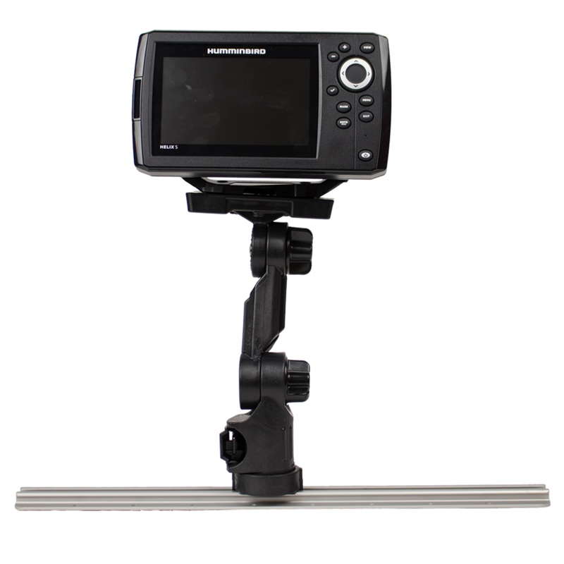 Humminbird Helix Fish Finder Mount with Track Mounted LockNLoad Mounting System (FFP-1004)