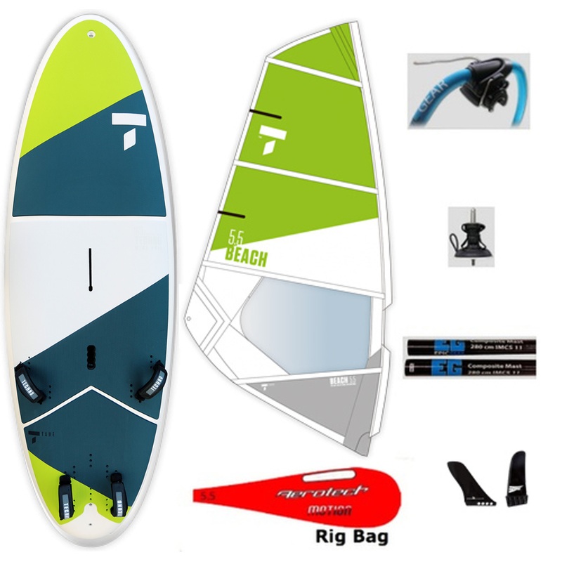 TAHE Techno  Wind Foil 160 w/ Beach Rig Package