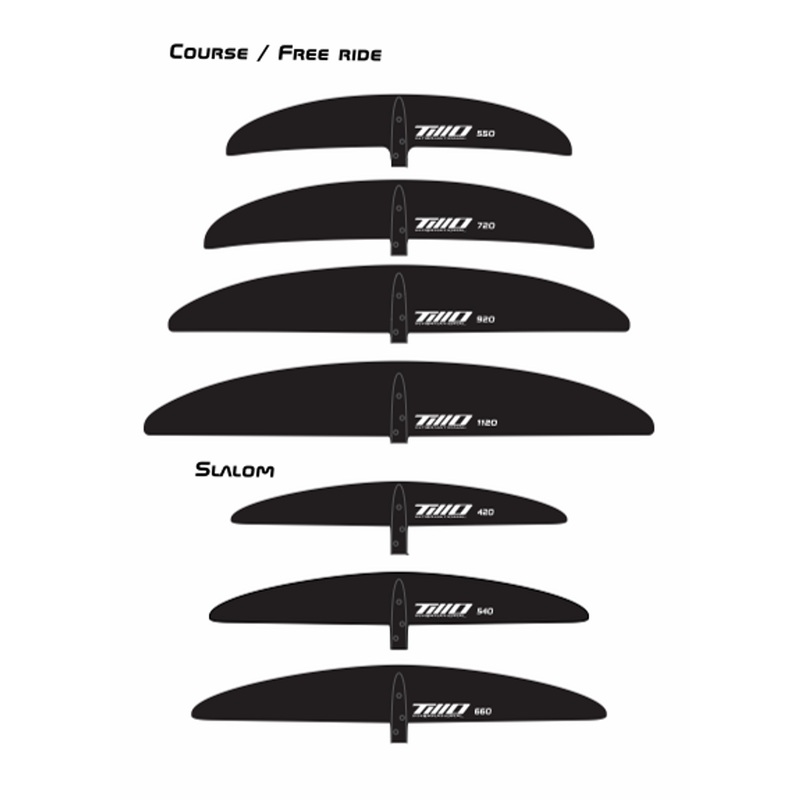Tillo Windsurf FOILS Front Wings