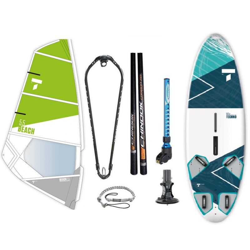 TAHE 185D with Beach Rig Windsurfing Package