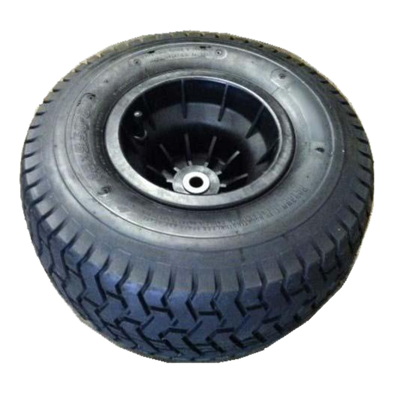 18″ Tire on HD Black Wheel Series Rim