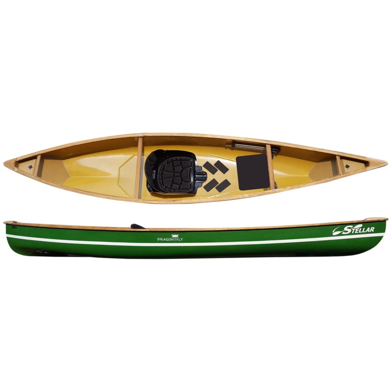 Dragonfly lightweight packboat canoe