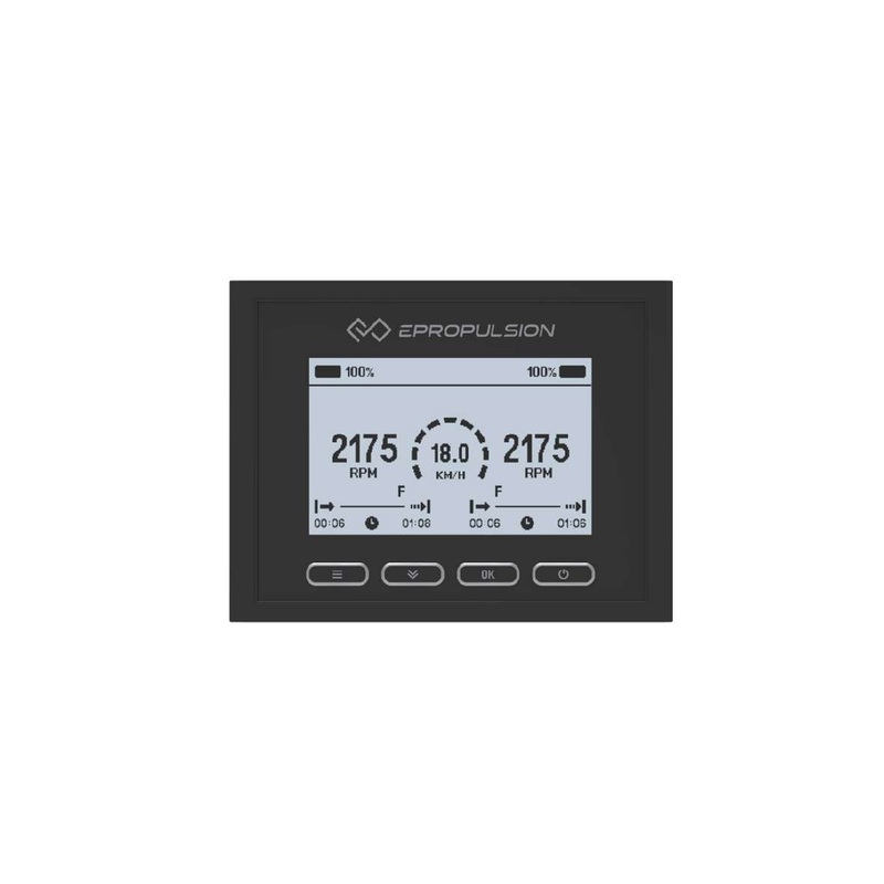 E Battery External Display Panel