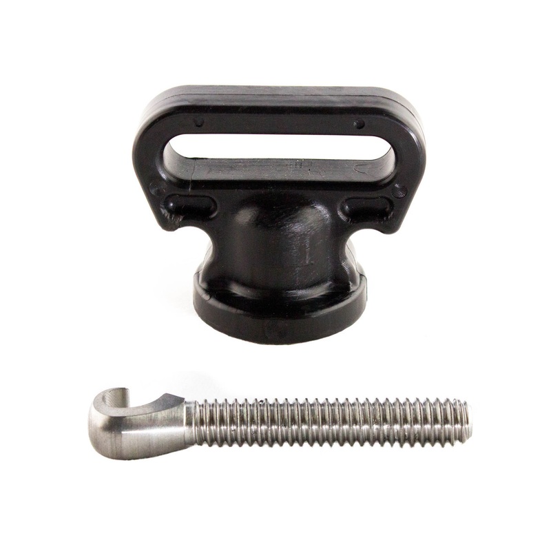 SUP Leash Plug Adapter with Vertical Tie Down (LPA-1005)