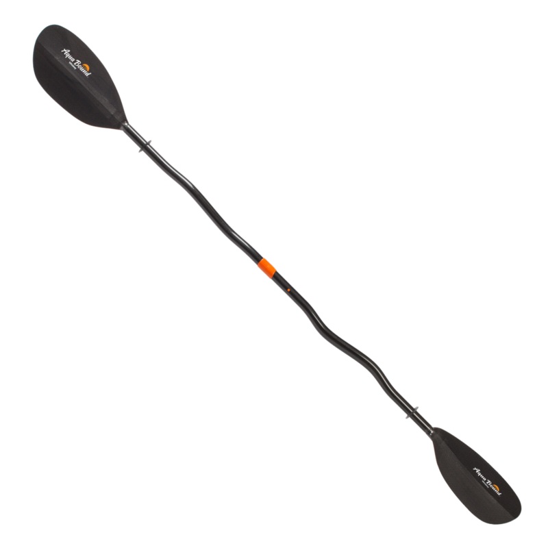 Whiskey Carbon 2-Piece Bent Shaft Kayak Paddle