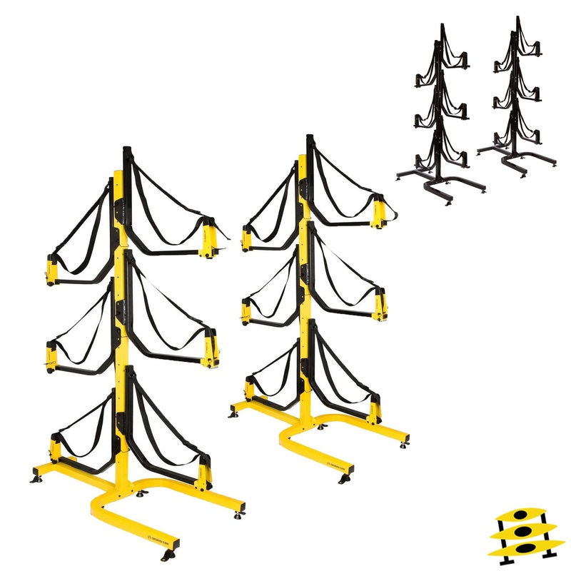 Deluxe 6-Boat Free-Standing Rack