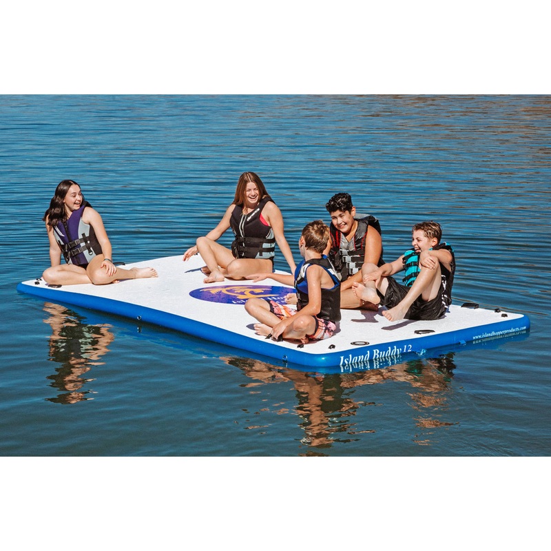 Island Buddy 12 Inflatable Water Platform & Dock