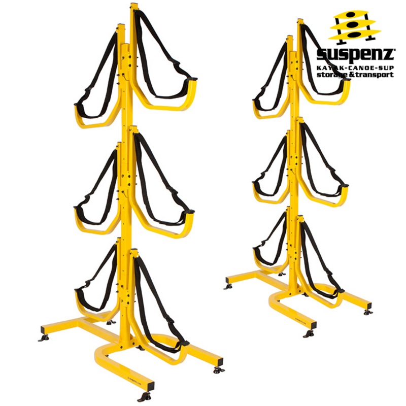 JAY 6-Boat Free-Standing Storage Rack