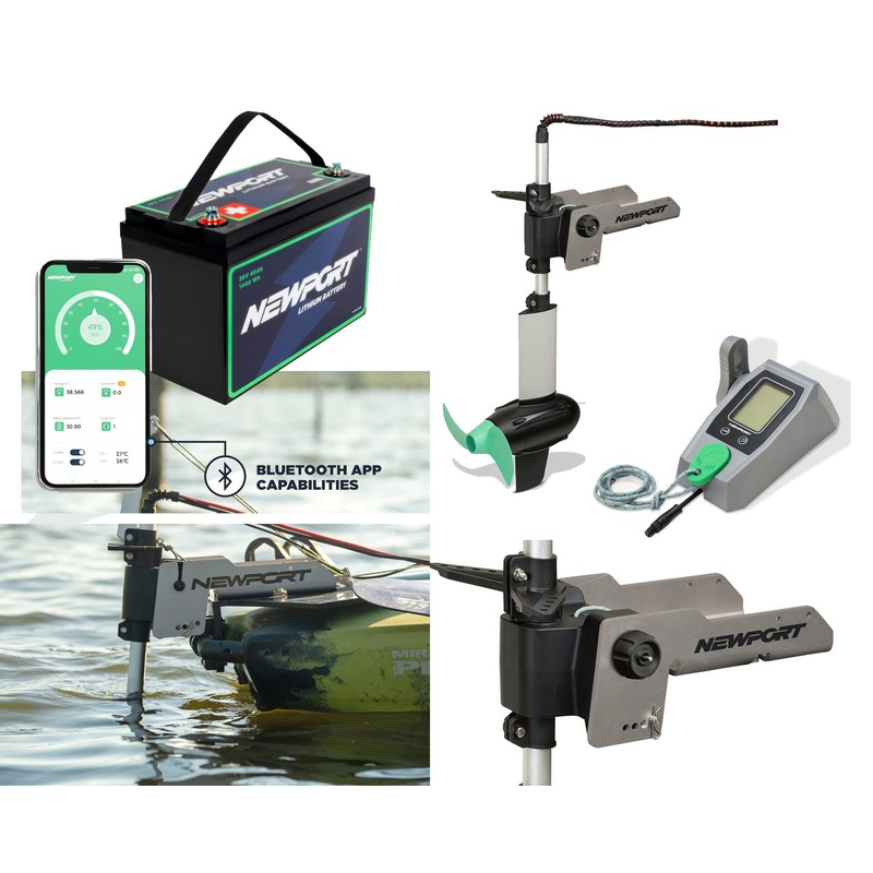 Newport NK300 + 36V 40AH Battery Electric Motor Package for Kayaks