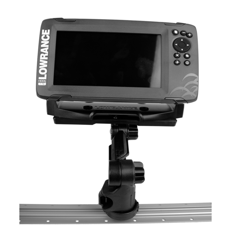 Rectangular Fish Finder Mount with Track Mounted LockNLoad Mounting System (FFP-1003)