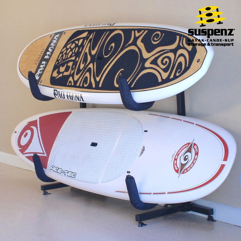TieYak 2-SUP/Kayak Z-Rack Free-Standing Storage