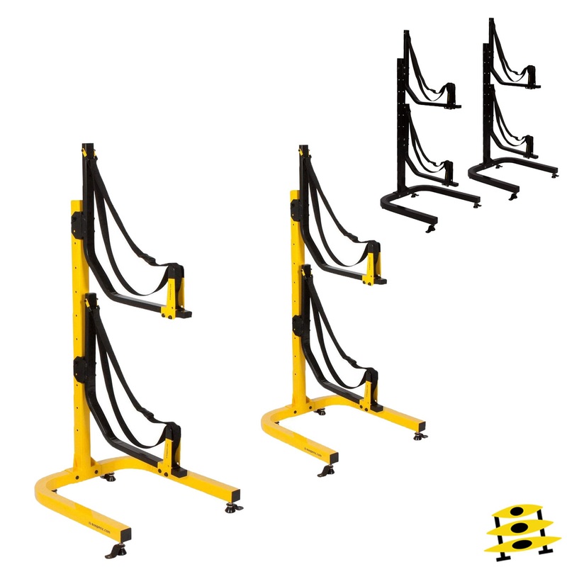 Deluxe 2-Boat Free-Standing Rack