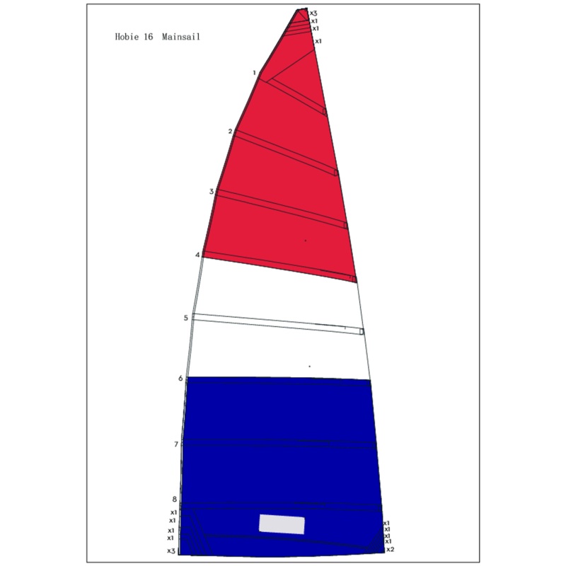 Hobie 16 Mainsail