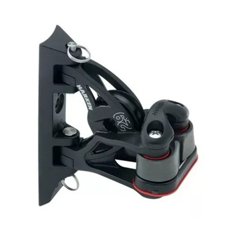 Harken 29mm Carbo Pivot Lead Block w/Cam Cleat