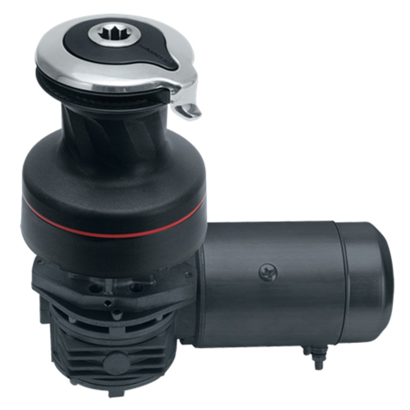 Harken 35 Electric Self-Tailing Radial Aluminum Winch – 2 Speed, 12V, Horizontal