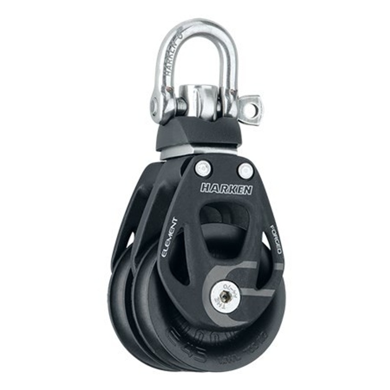 Harken 45mm Aluminum Element Double Block – Swivel