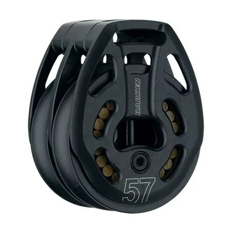 Harken 57mm Aluminum Double Loop Block