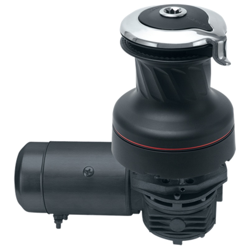 Harken 60 Electric Self-Tailing Radial Aluminum Winch – 2 Speed, 12V, Horizontal