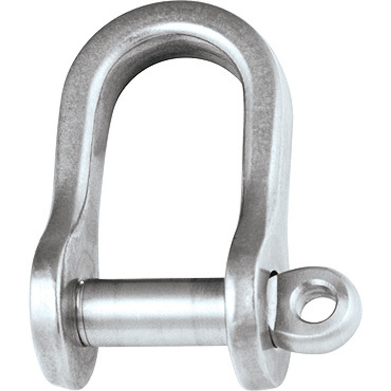 Ronstan Shackle, Standard Dee, Seizing Hole, 8mm (5/16 ) Pin