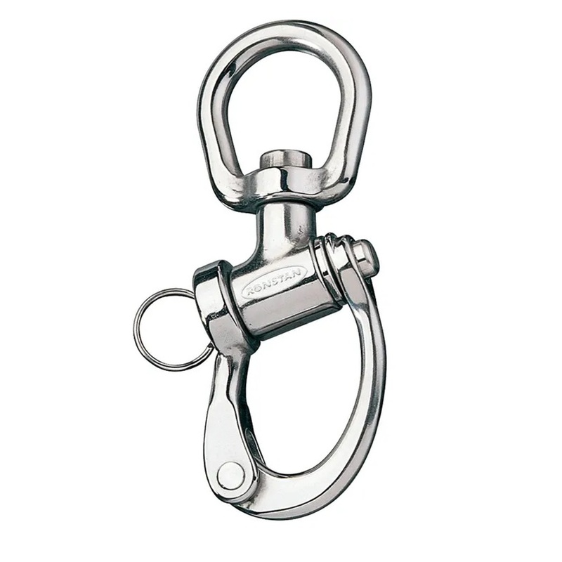 Ronstan Swiveling Large Bail Trunion Snap Shackle 122mm