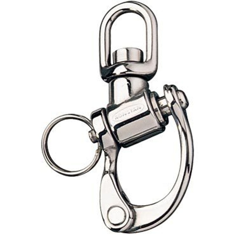 Ronstan Swiveling Small Bail Trunion Snap Shackle 70mm