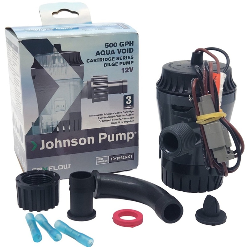 SPX Flow Johnson Pump 10-13626-01 Cartridge Bilge Pump 12V 500GPH