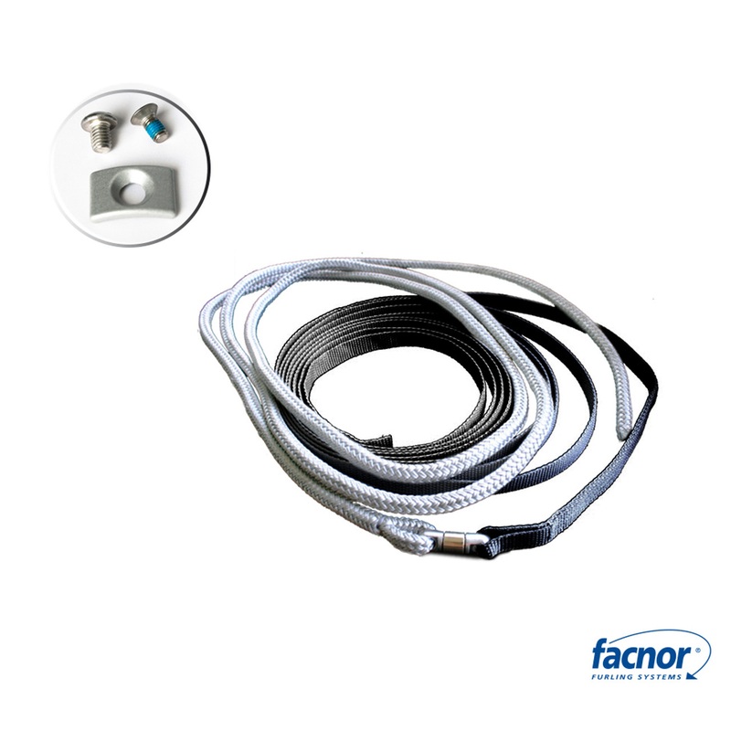 Facnor Webbing Rope Kit for FD210-230 – Dyneema, Black