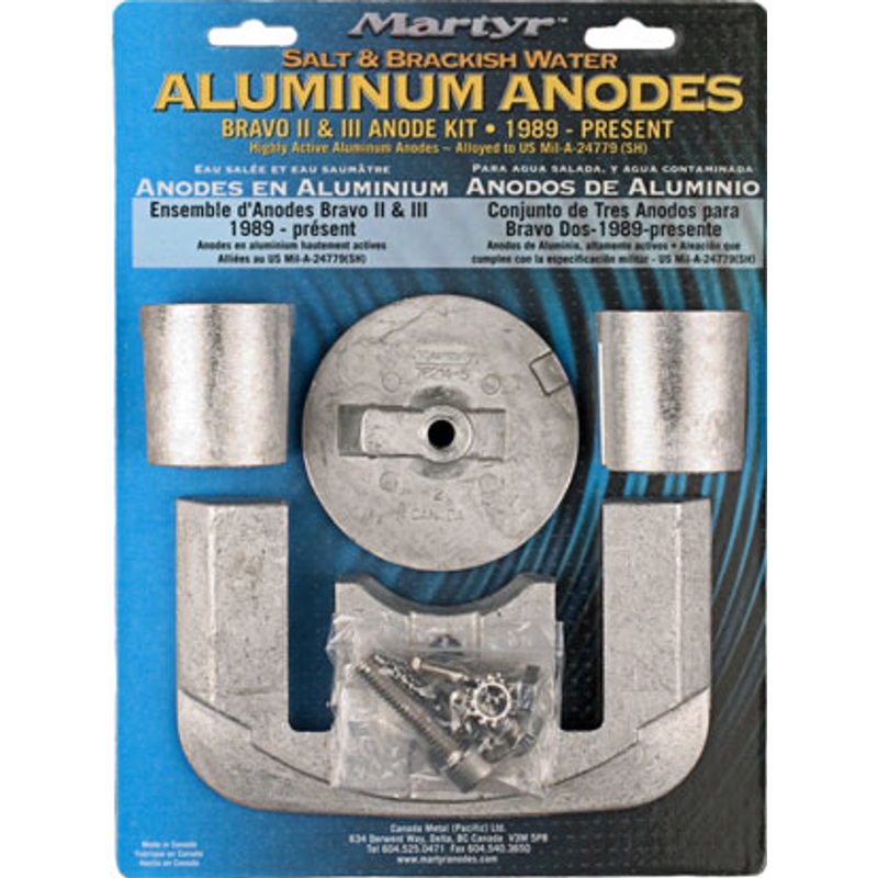 Martyr Bravo 2 & 3 Anode Kit – 1989 to Present