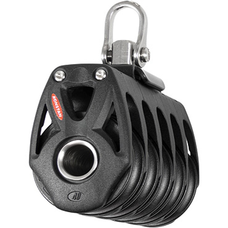 Ronstan Series 40 Orbit Block, Quin Block, Swivel Shackle Head