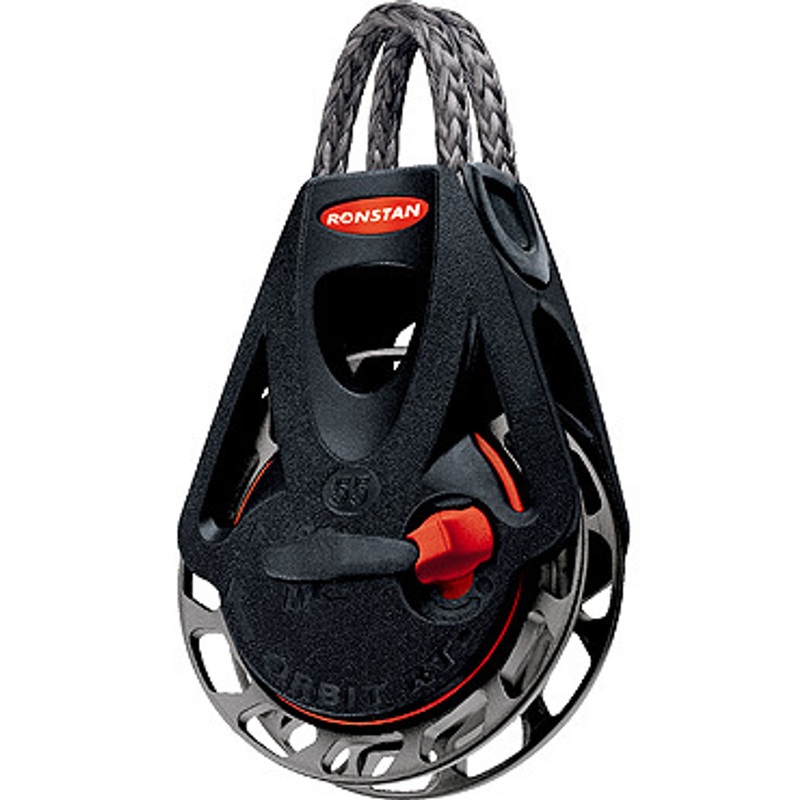 Ronstan Series 55 Ratchet Orbit Block, Single, Link Head