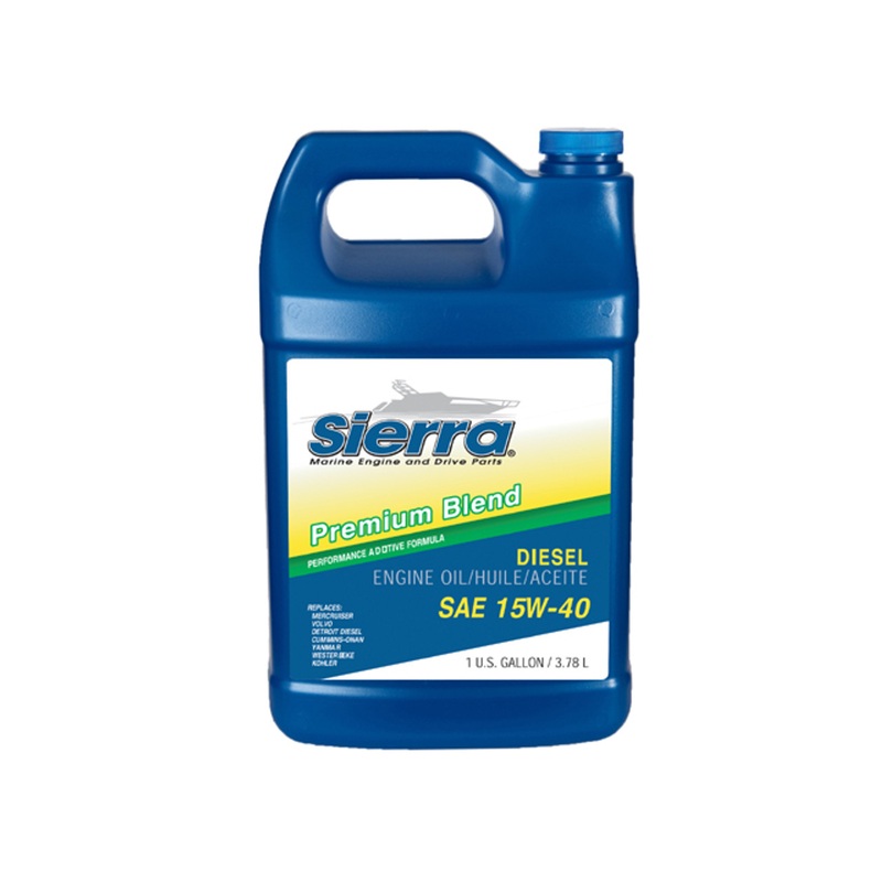 Sierra 15W-40 Diesel Oil – CI-4, 3.78L (1 gallon)