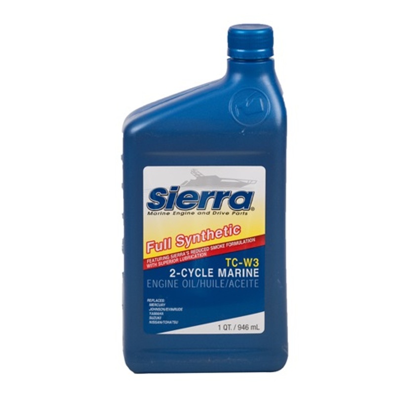 Sierra Full Synthetic TC-W3 2-Stroke – equiv XD100, 946ml (1 quart)