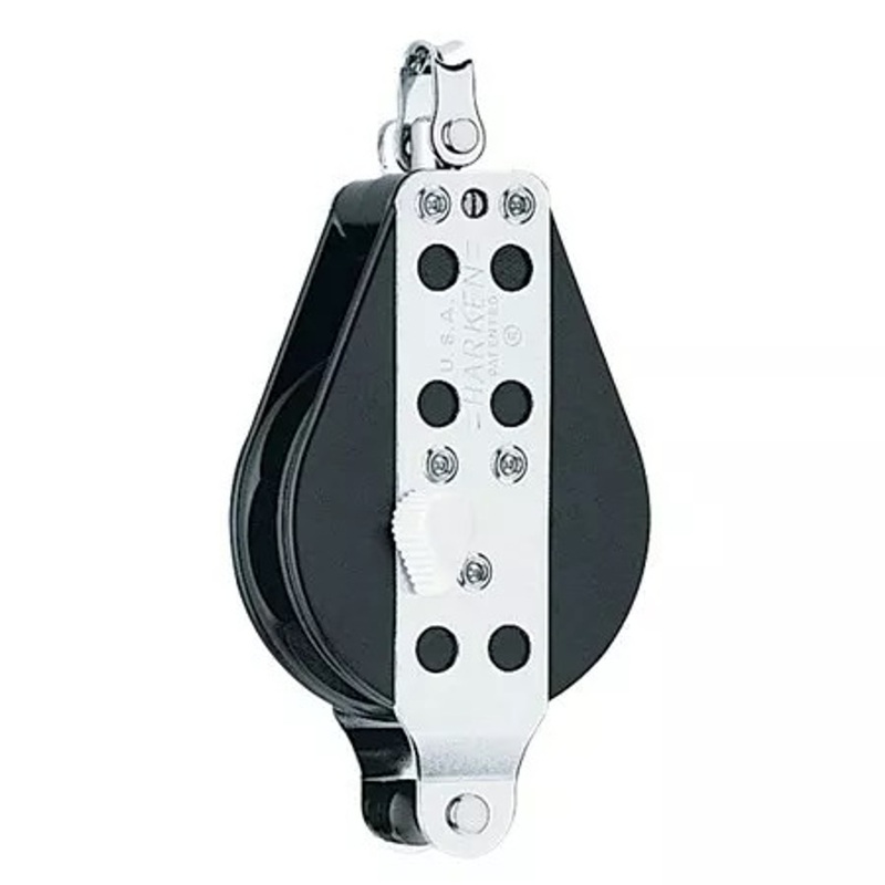 Harken 3.00″ Hexaratchet Block – Swivel, Becket, Port
