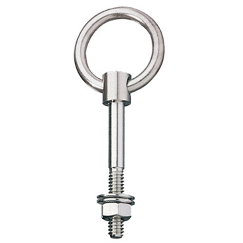 Ronstan Ring Bolt 1/4 inch UNC Thread x 26mm (1 inch) Long [Pack of 6]