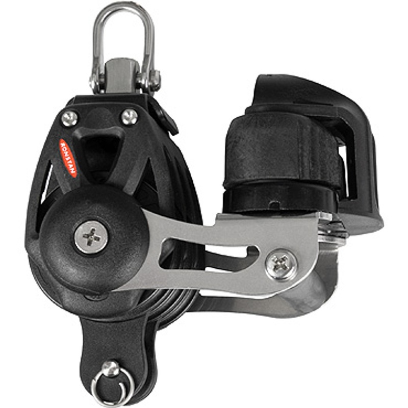 Ronstan Series 40 Orbit Block, Triple Block, Becket, Adjustable Cleat, Swivel Shackle Head