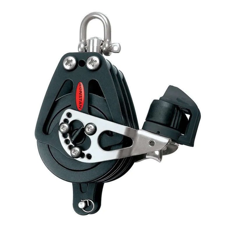 Ronstan Series 75 Ratchet, Triple, Becket, Cleat