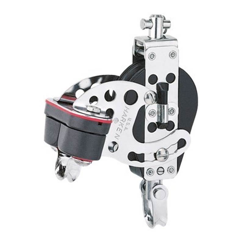 Harken 2.25 Little Hexa-Cat Base w/ Adjustable Cam Cleat