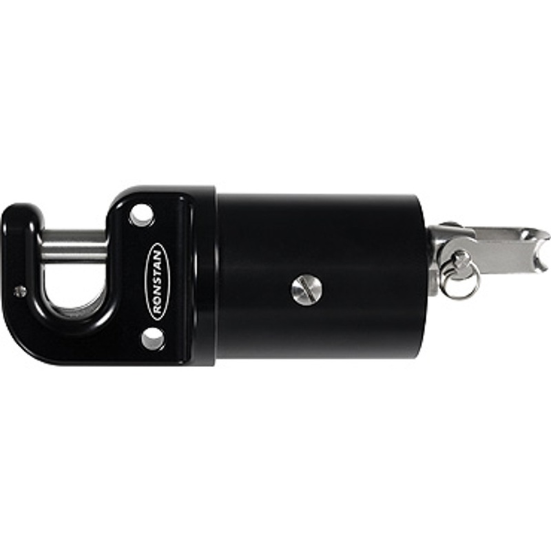 Ronstan Outboard Pole End – suits ID 46mm, aluminium w/ internal stainless steel plunger pin, trigger operated