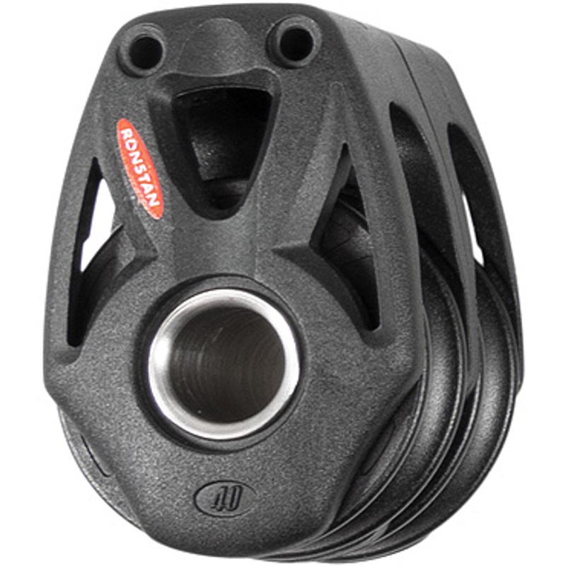 Ronstan Series 40 Orbit Block, Double block, Becket Hub, Lashing Head