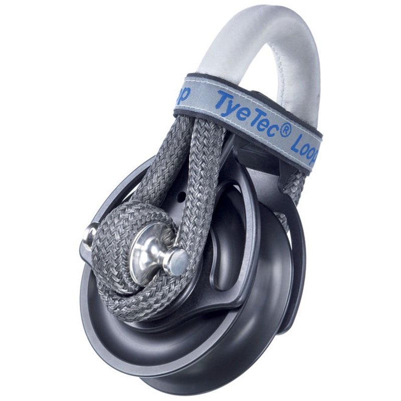 TyeTec Loop Block Series 3 Snatchblock, Code Grey, Long Loop