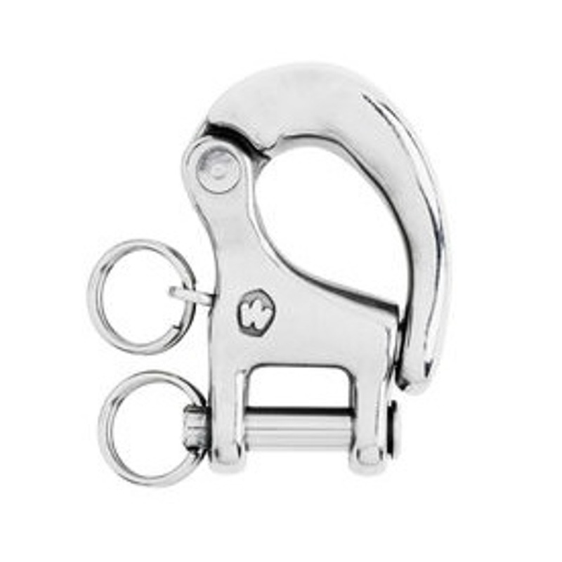 Wichard HR Snap Shackle with Clevis Pin – Fairlead Version – Length: 54mm