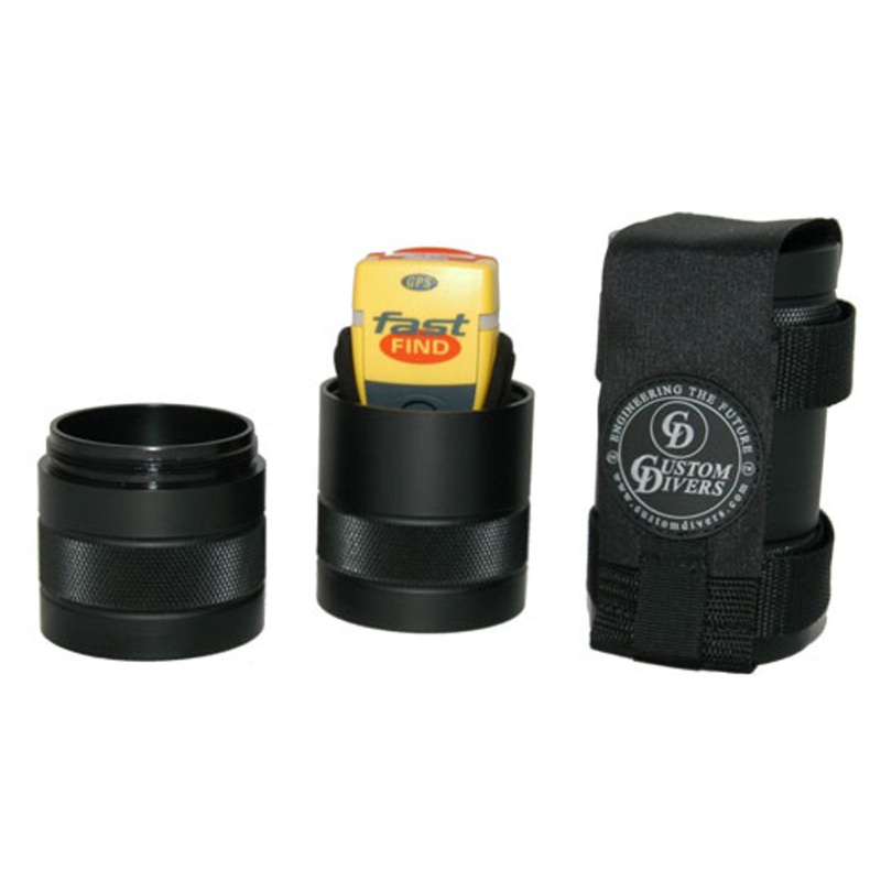 Custom Divers PLB Dive Canister with Belt Mount